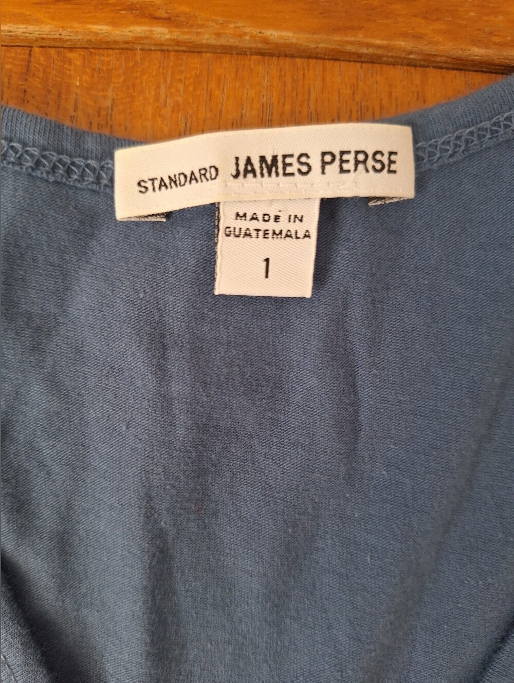 James Perse Cotton Ruched Tank Standard V Neck Slim Fit Blue Gray Womens 1(S) - Picture 4 of 8